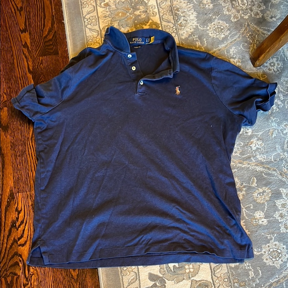Polo by Ralph Lauren Blue Classic fit Polo golf Shirt men’s size L large